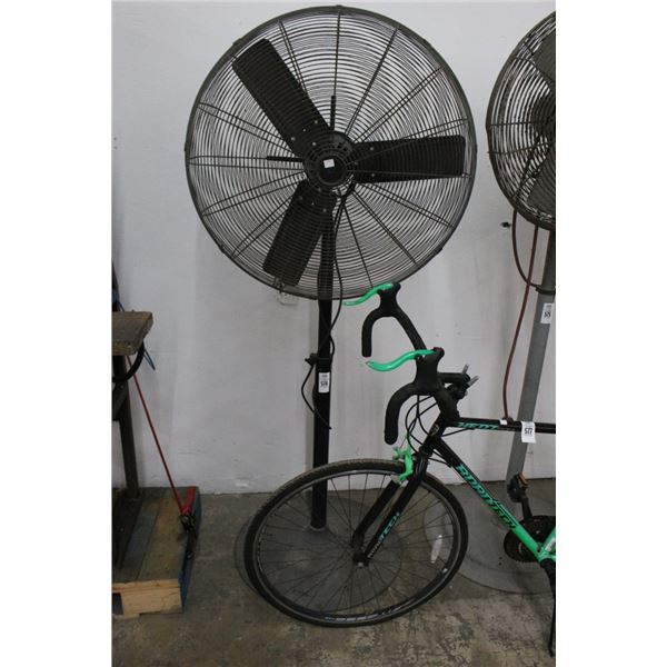 Black Pedestal Fan