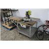 Image 2 : Ryobi Electric Miter Saw w/Rolling Worktable