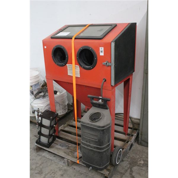 CP Steel Balster Cabinet w/Filter/Lugger
