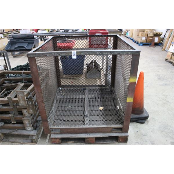 Steel Forklift Cage