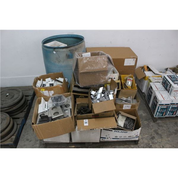 Pallet of Industrial Fittings