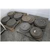 Image 1 : Pallets 2 w/Plate Weights