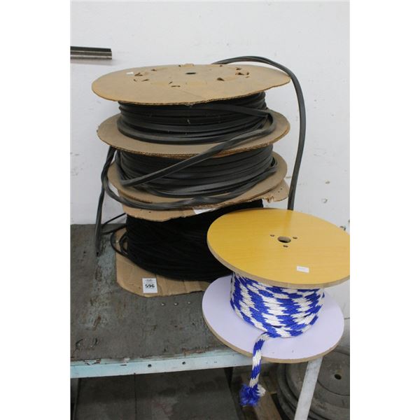 Spools w/Ropes/Gasket Materials