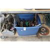 Image 1 : Bins 2 w/Asst. Hand Tools, Squares, Saw Blades