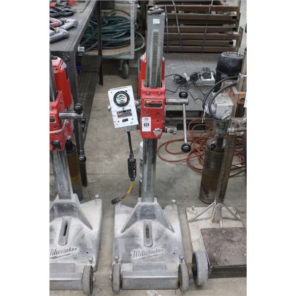 Milwaukee Core Drill w/Base, Bit