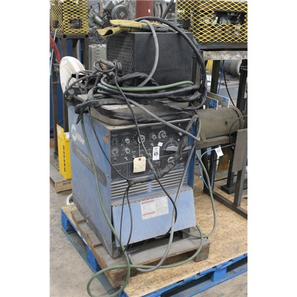 Miller Sincrowave Welder w/Cooler/Foot Switch
