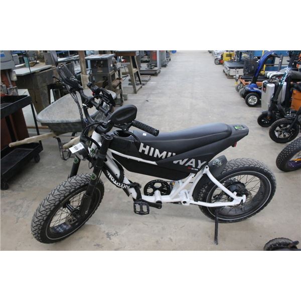 Himway  C5  Ultra Fat Tire  E  Bike - Condition Unknown