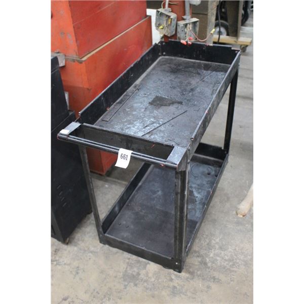 Black Warehouse Cart