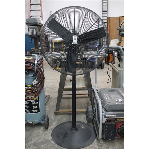 CM Black Pedestal Fan