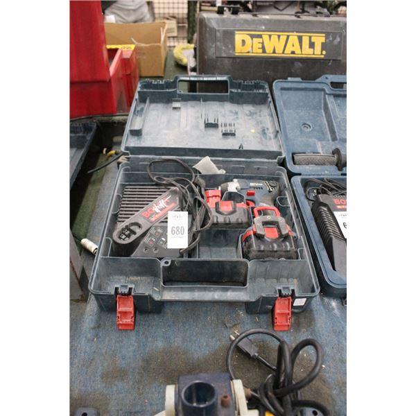 Bosch Cordless Impact Driver w/Batteries/Charger