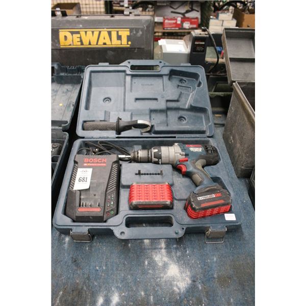 Bosch Cordless Drill w/Batteries/Charger