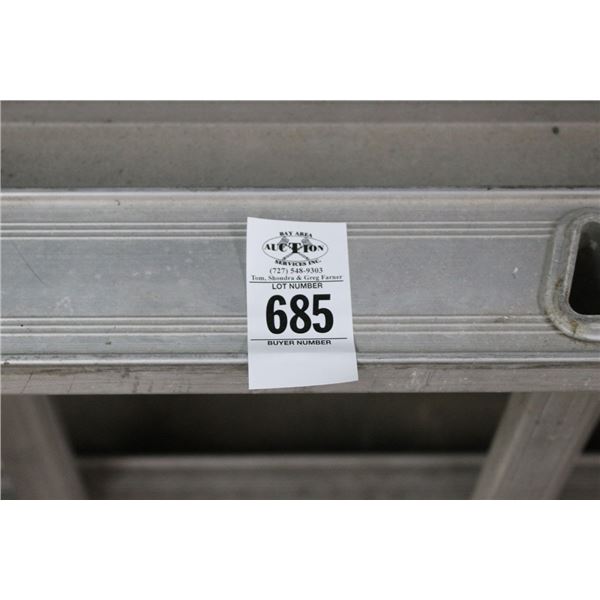 Werner Alum.  Approx.  35'  Ext. Ladder