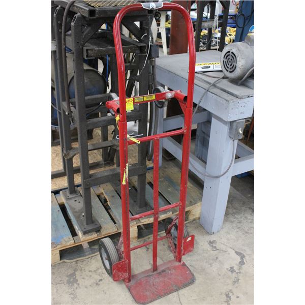 Red Convertible Hand Truck