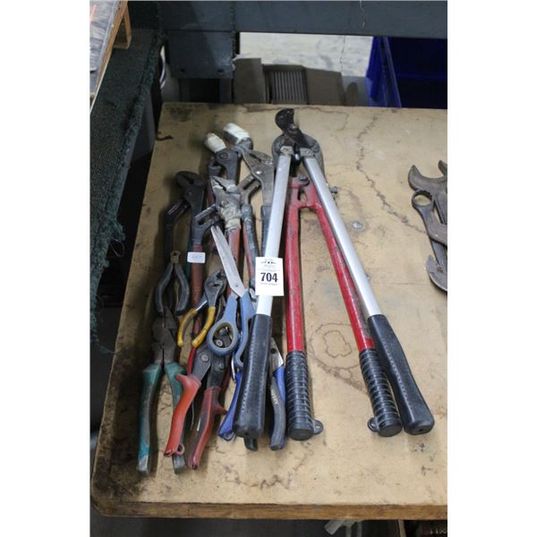 Bolt Cutters, Loppers, Channel Locks, Hand Tools