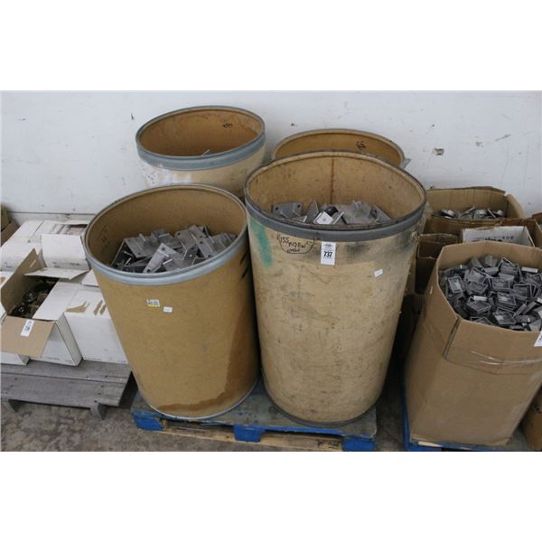 Drums 4 w/Asst. Mounting Hardware on Pallet