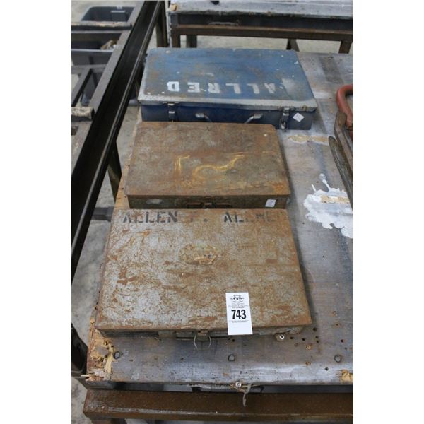 Parts Bins 3 w/Asst. Electric Hardware