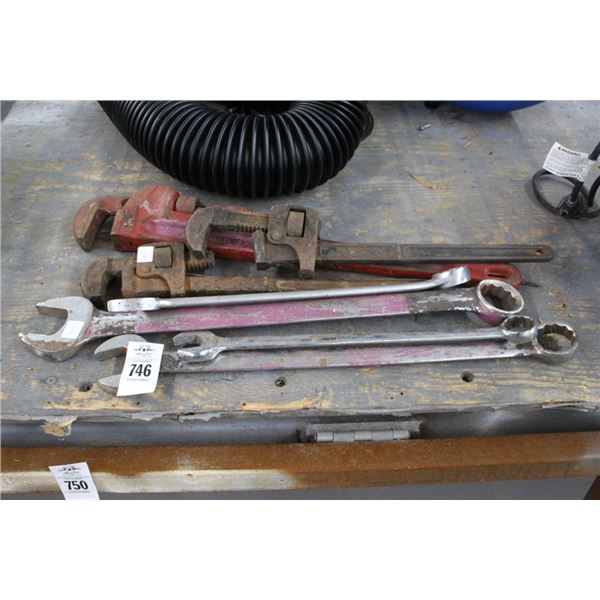 Pipe, Combo Wrenches - 7
