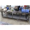 Image 2 : 4'  X  10'  Industrial Work Table w/2 Extensions