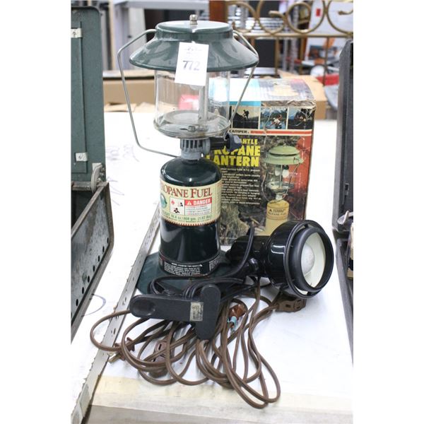 Propane Lanterns 2 w/Clip Lamp