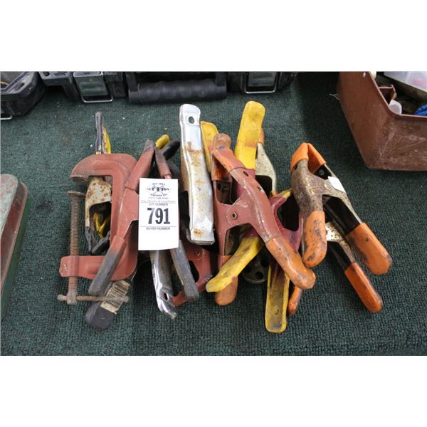 Spring Clamps w/C Clamp