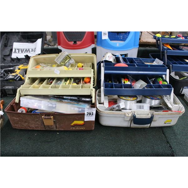 Tackle Boxes 2 w/Tackle