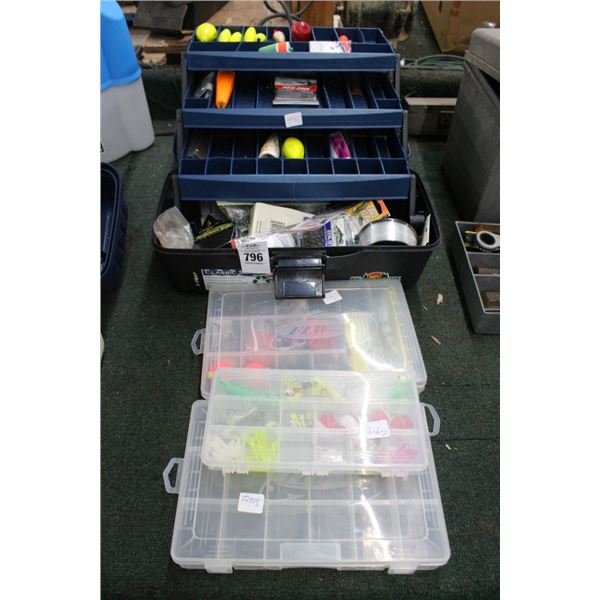 Tackle Boxes w/Tackle