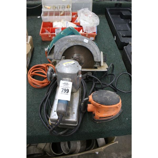 Electric Sanders 2, Circular Saw