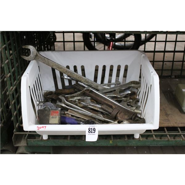 Bin w/Wrenches