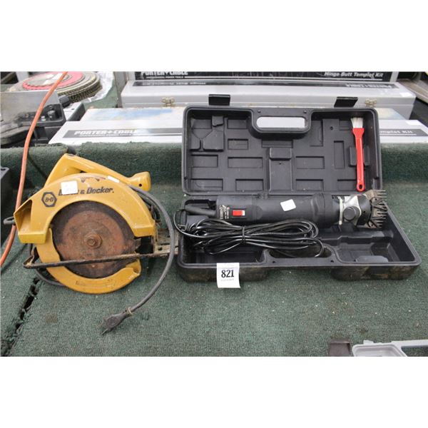 Industrial Trimmer/Wool Clipper w/Circular Saw