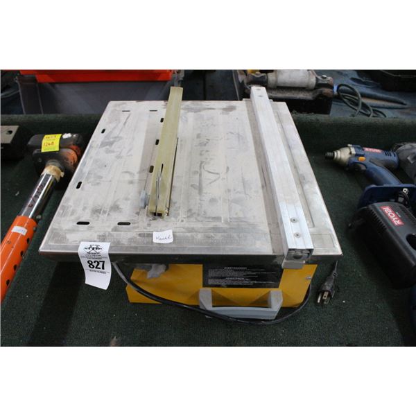 Workforce Small Wet Tile Saw