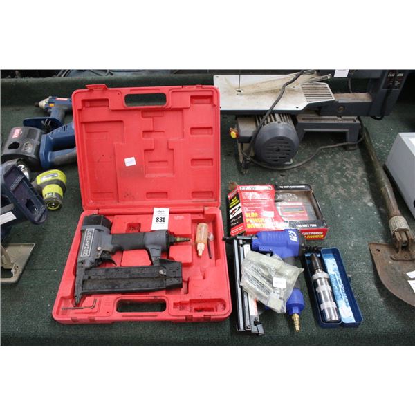 Craftsman Air Brad Nailer w/Case/Other, Tork Driver, Power Inverter