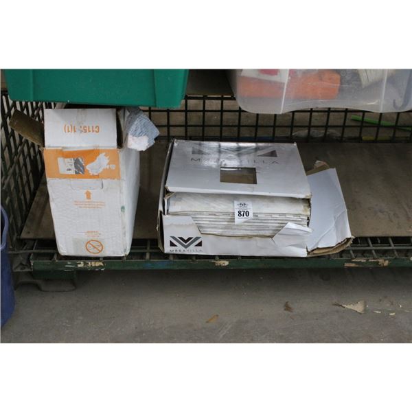 Boxes 2 w/Ceramic Tile