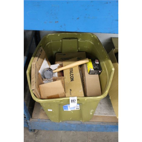 Bin w/Asst. Door Hardware