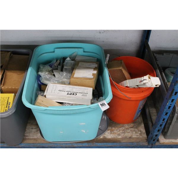 Bin/Bucket w/Asst. Door Hardware