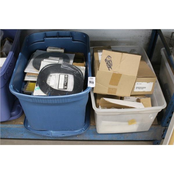 Bins 2 w/Door Hardware, Gaskets