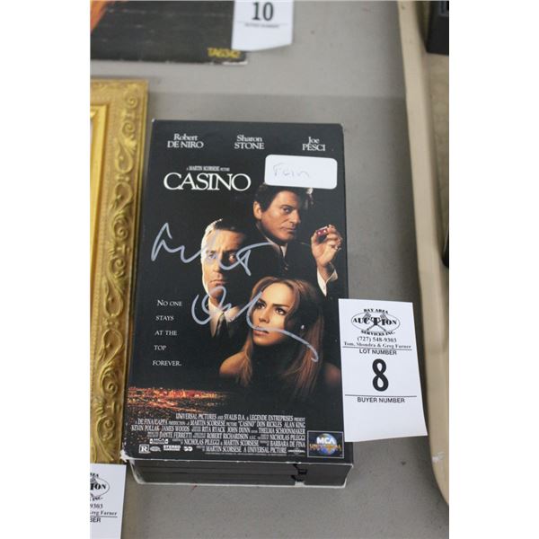 Casino Signed VHS