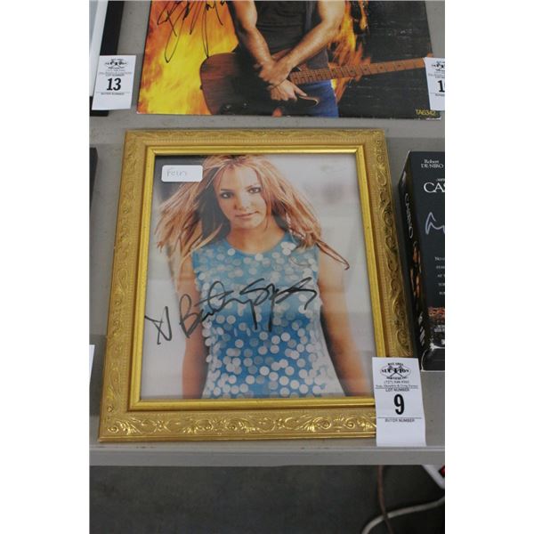 Brittany Spears Signed Photo