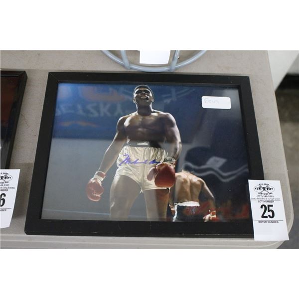 Signed Photo Muhammed Ali