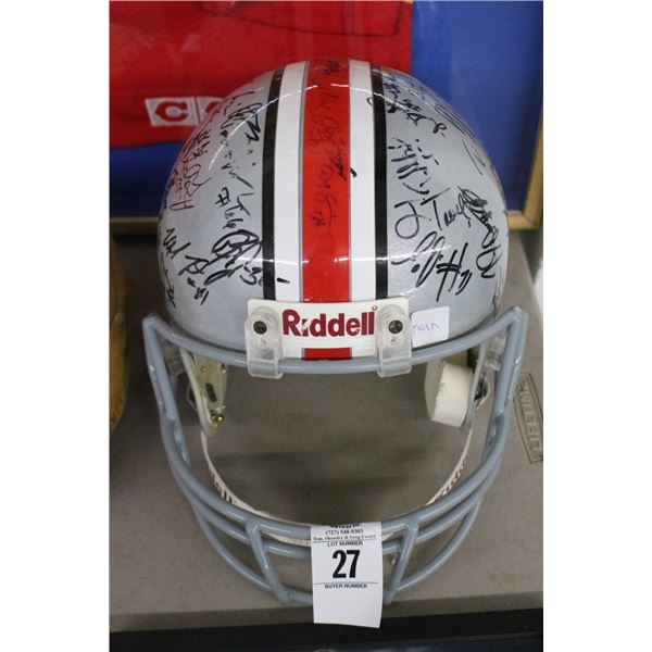 Signed Team Helmet