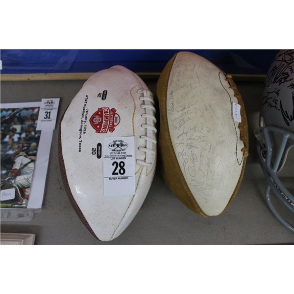 2014 Ohio National Champion Football, Team Signed Game Football