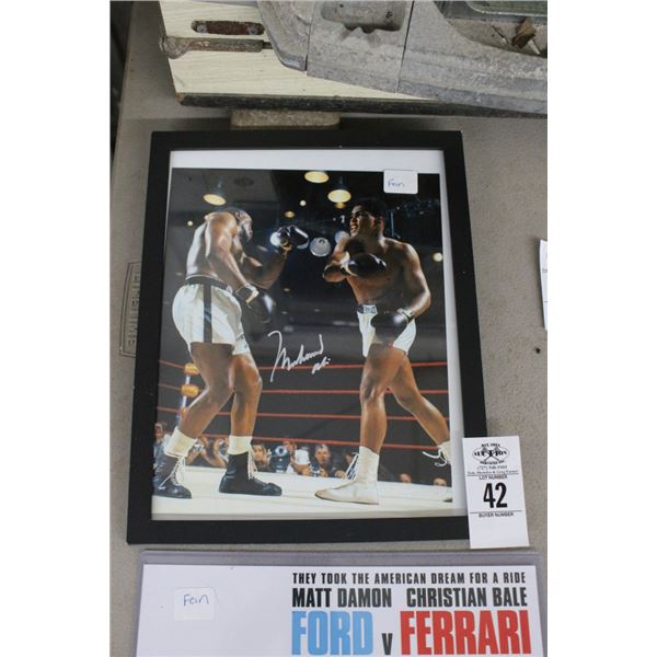 Muhammad Ali Signed Photo