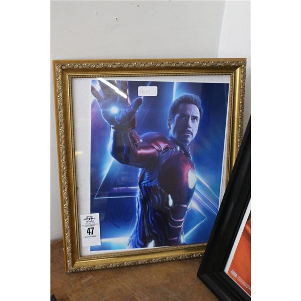 Robert Downey Jr. Ironman Signed Photo