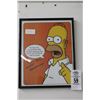 Image 1 : Homer Simpson Photo Signed by Matt Groening