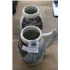 Image 1 : Wolf Beer Steins 2 - One Has Broken Handle