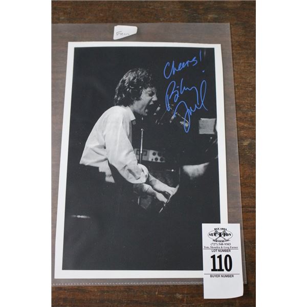 Billy Joel Signed Photo