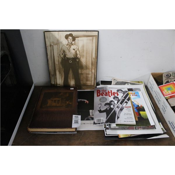 Asst. Books, Posters - Some Signed