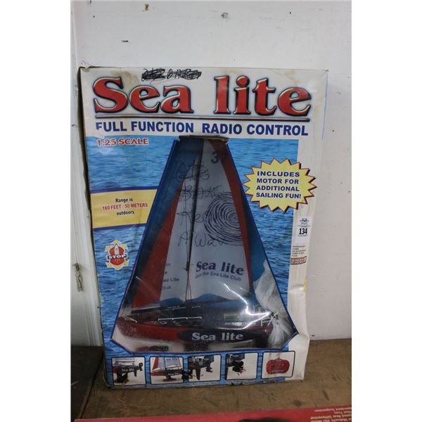 Sealite Radio Control Sailboat w/Box