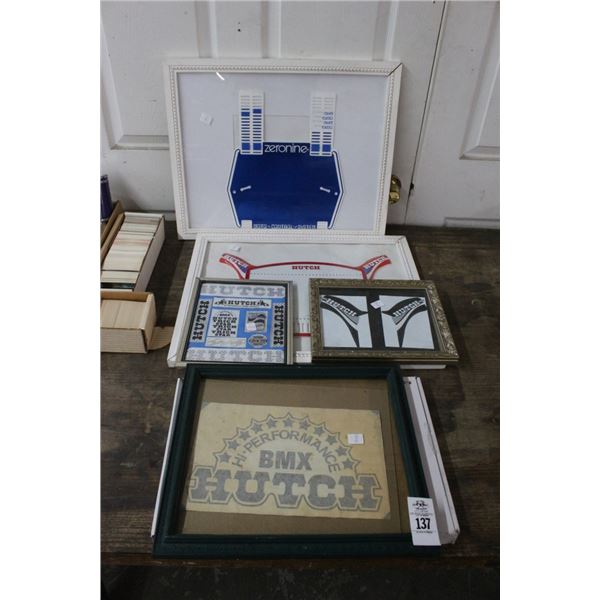 Asst. BMX Hutch, Decals, Accssories in Frames