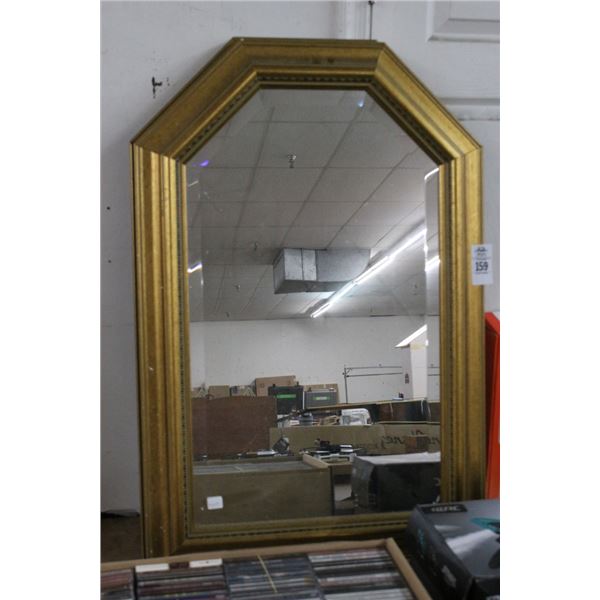 Gold Framed Mirrors - 3 - No Shipping