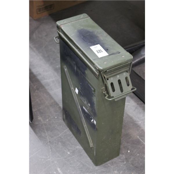 US Military Ammo Box